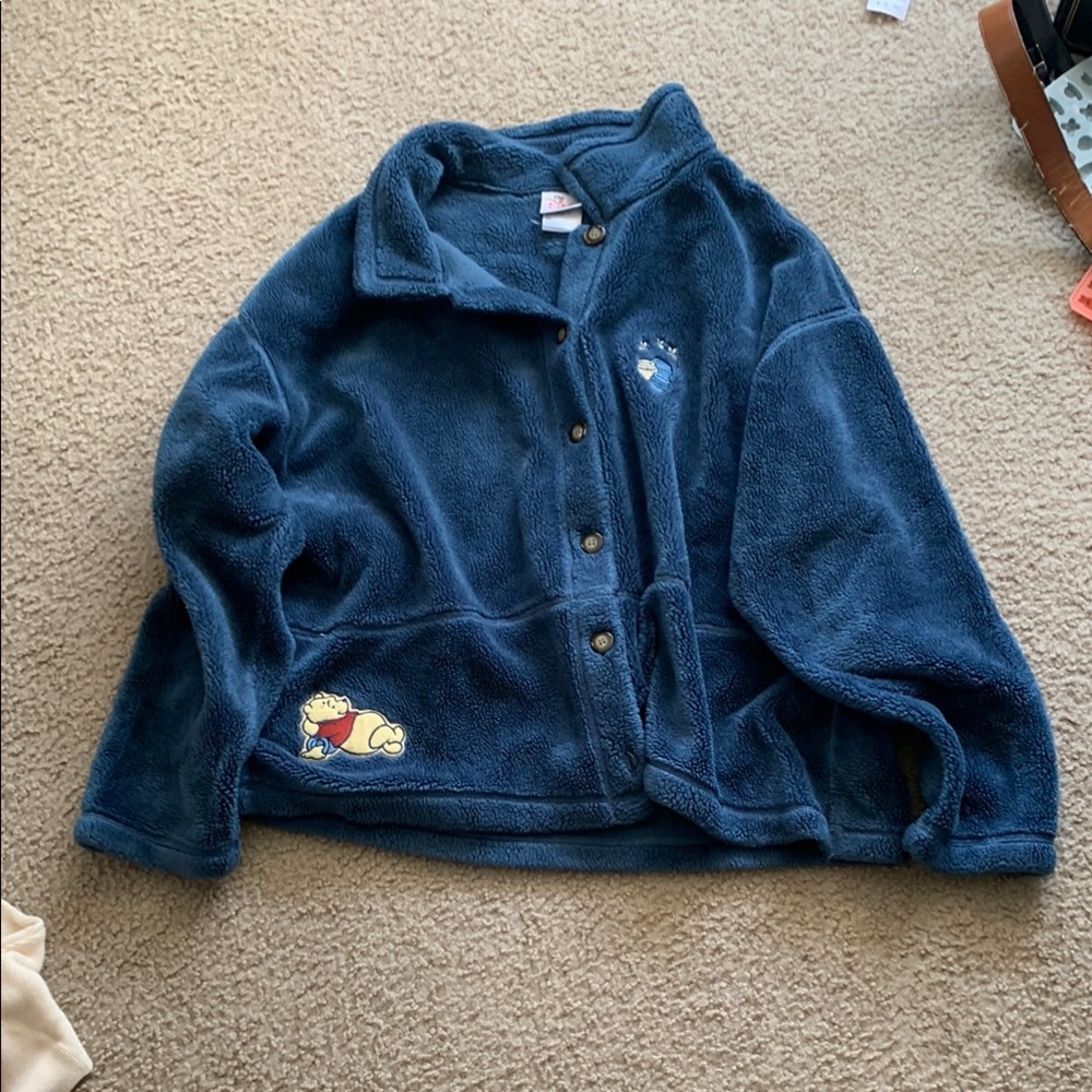 Kids Blue Fleece Jacket